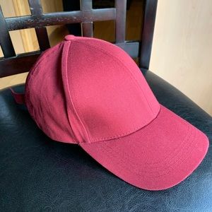Maroon Cap